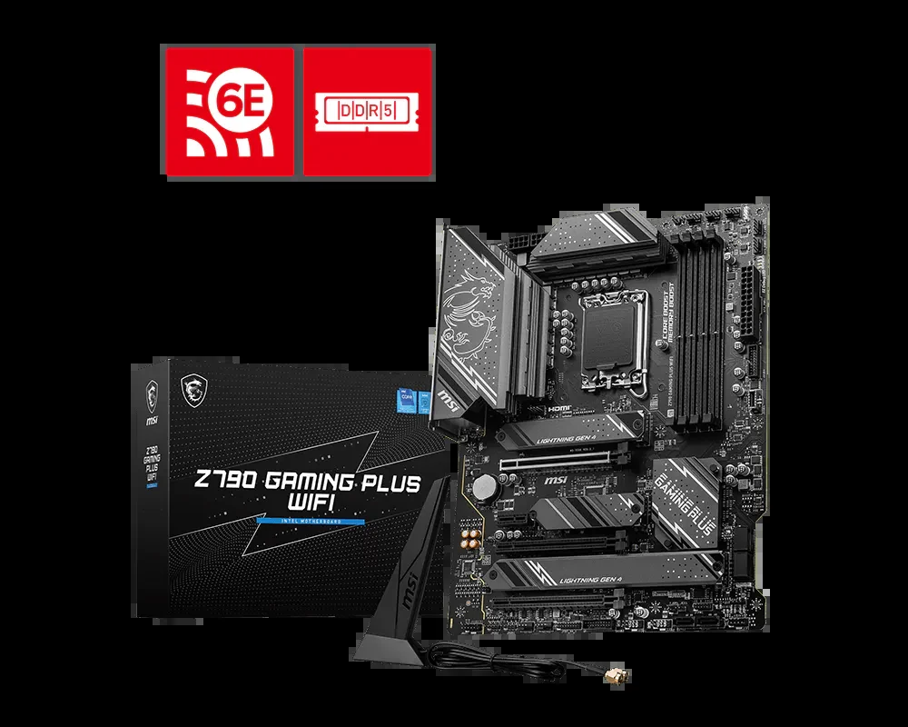 Mainboard MSI Z790 Gaming WiFi - 4 Khe RAM DDR5 - LGA 1700 - NEW