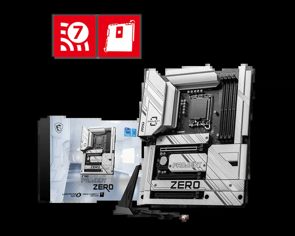 Mainboard MSI Z790 Project Zero - 4 Khe RAM DDR5 - LGA 1700 - NEW
