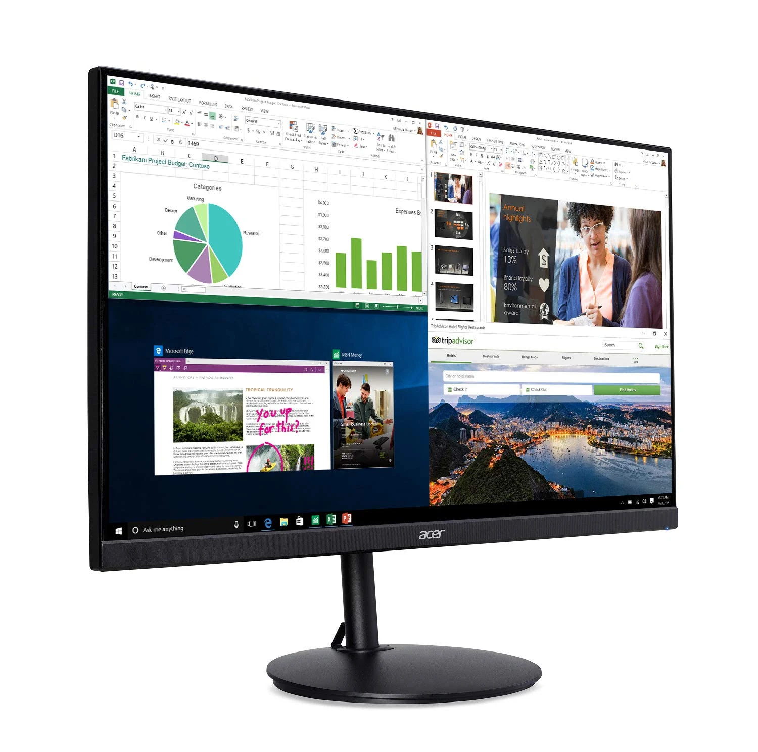 Màn hình Acer CB242Y - 23,8 inch - FHD - IPS - 75HZ - New