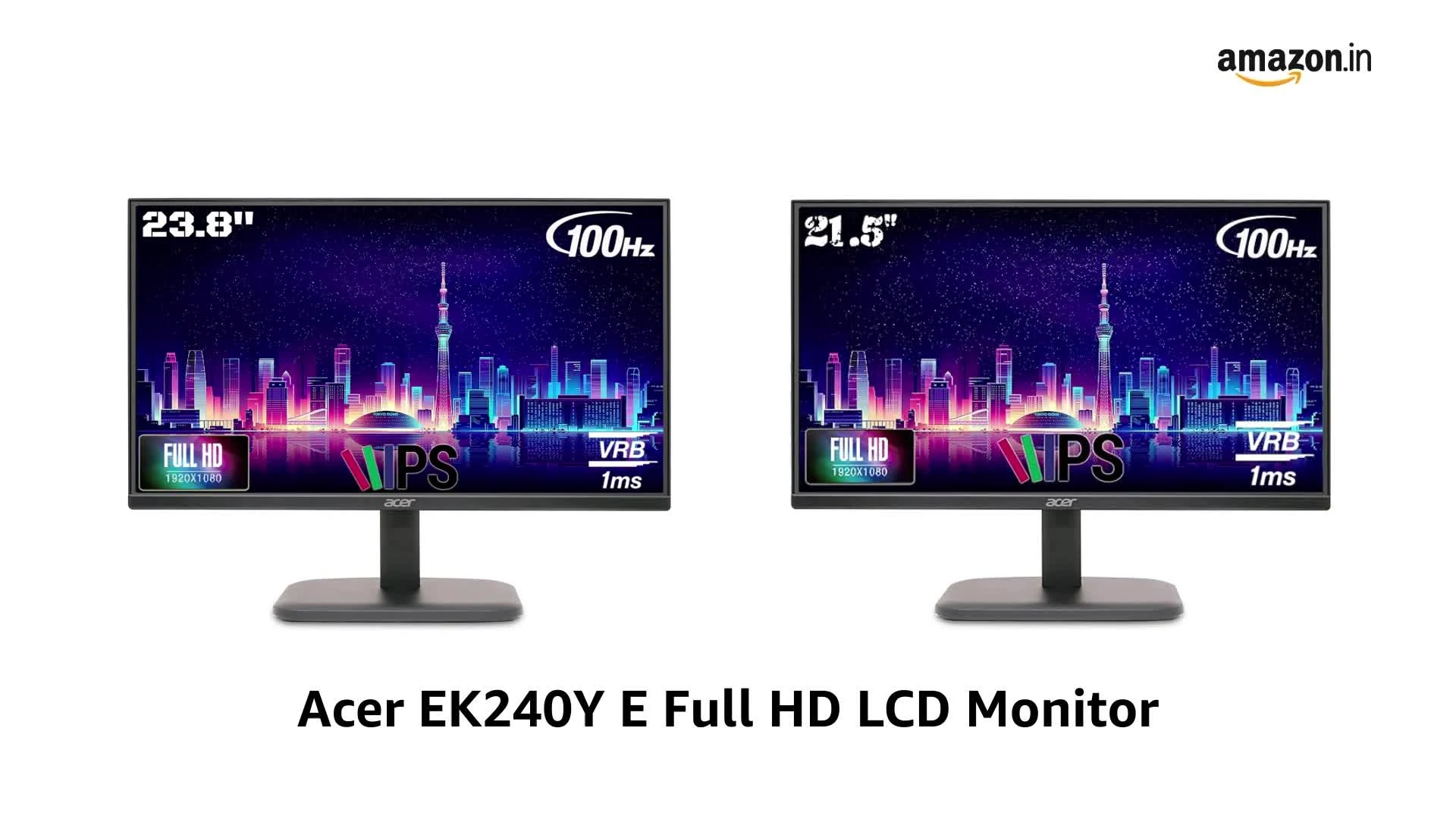 Màn hình Acer KA240Y E - 23,8 inch - FHD - IPS - 100HZ - New