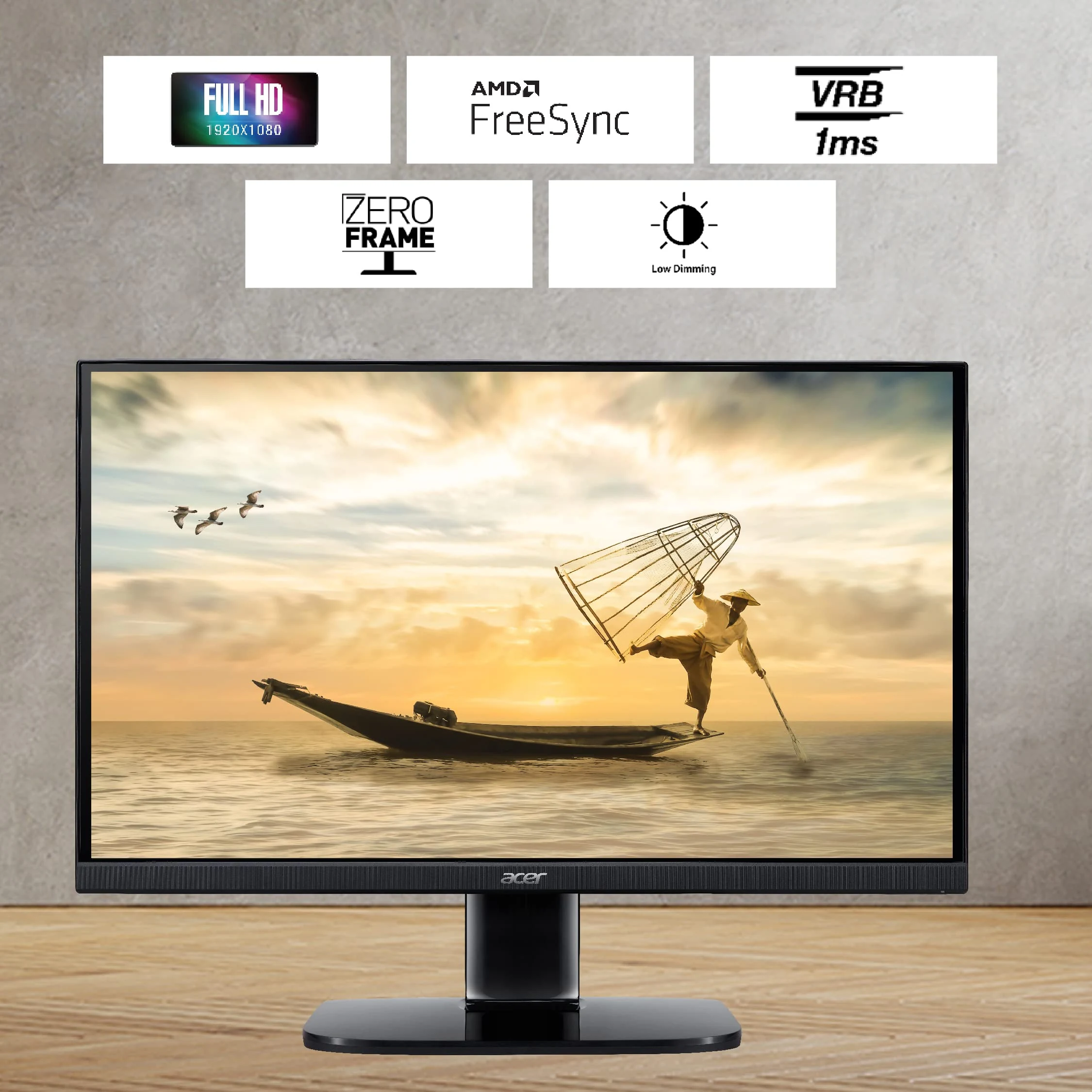 Màn hình Acer KA270 - 27 inch - FHD - IPS - 100HZ - New
