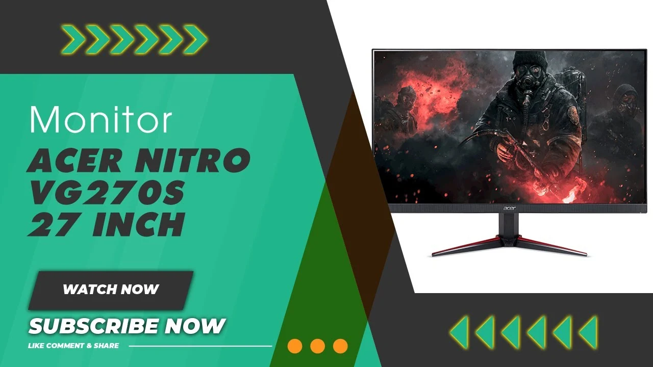 Màn hình Acer Nitro ED270 - 27 inch - FHD - VA Cong - 165HZ - New