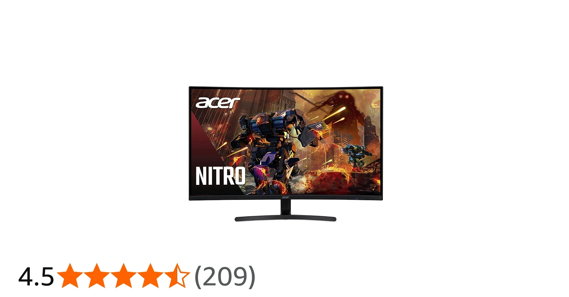 Màn hình Acer Nitro ED323QUR - 31,5 inch - QHD - VA Cong - 165HZ - New