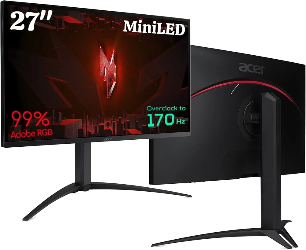 Màn hình Acer Nitro XV275U P3 - 27 inch - QHD - VA Mini LED - 170HZ - New