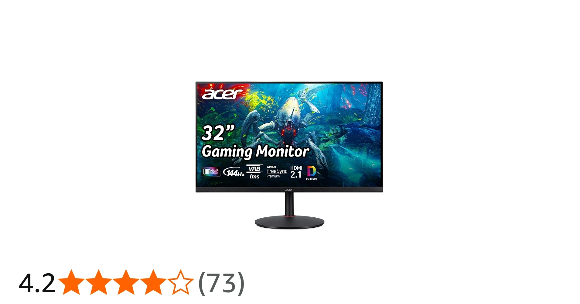 Màn hình Acer Nitro XV322QK - 31,5 inch - 4K UHD - IPS - 144HZ - New
