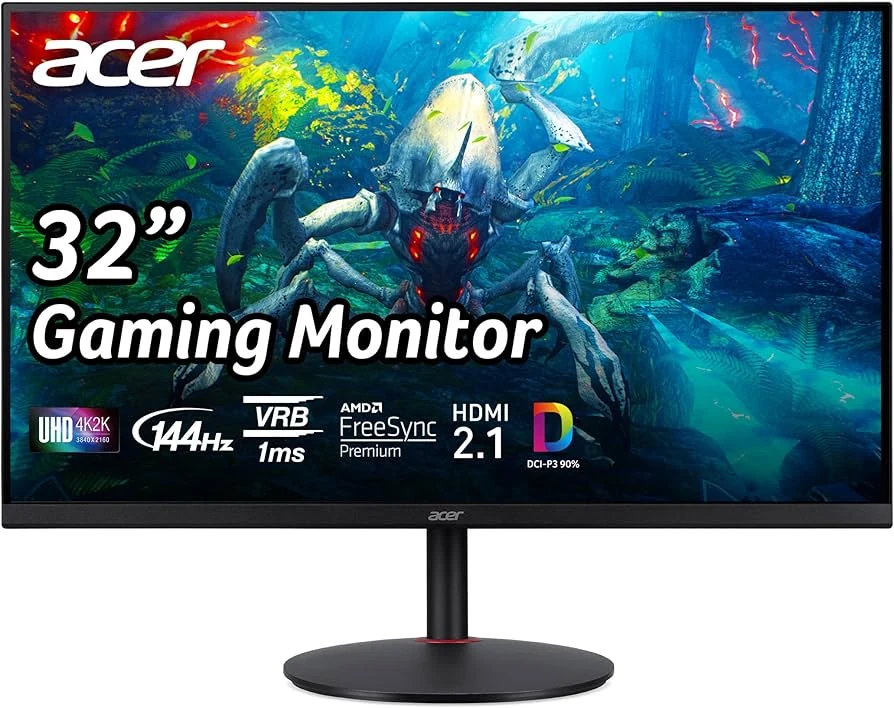 Màn hình Acer Nitro XV322QK - 31,5 inch - 4K UHD - IPS - 144HZ - New