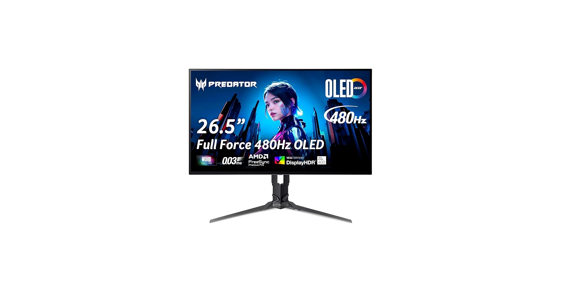 Màn hình Acer Predator X27U F3 - 26,5 inch - QHD - OLED - 480HZ - New