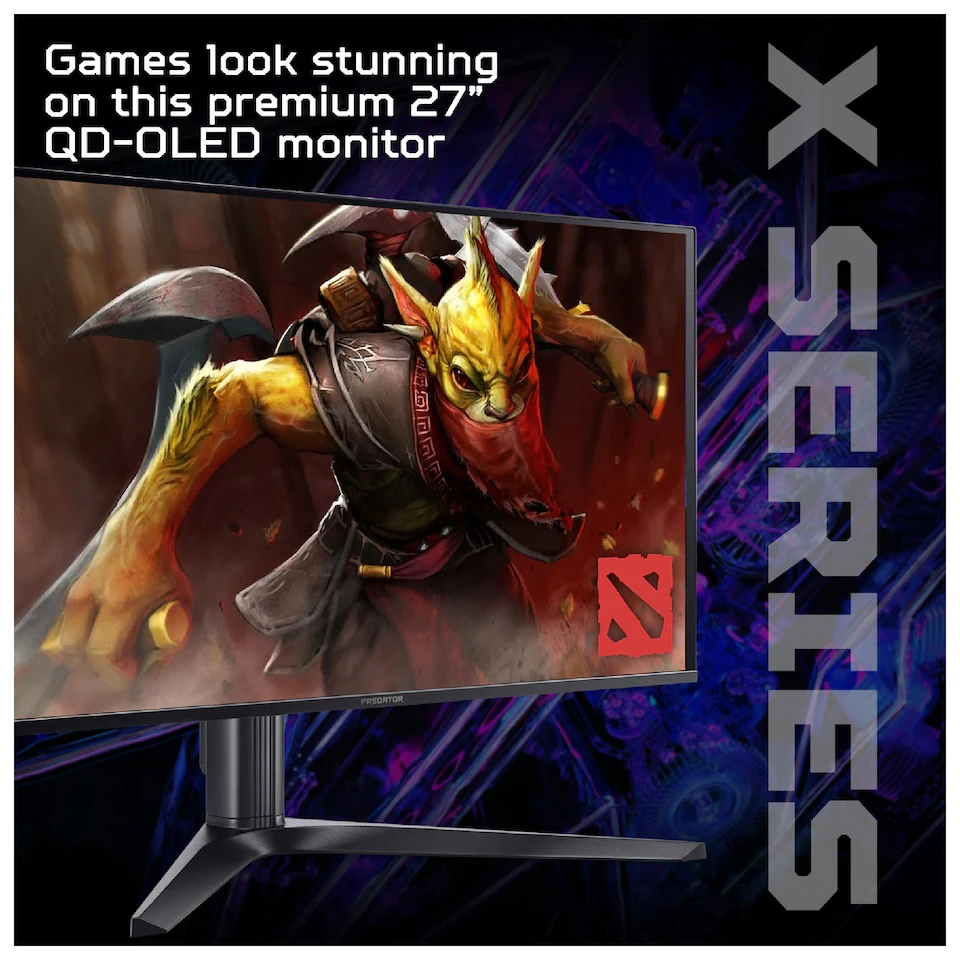 Màn hình Acer Predator X27U F5 - 26,5 inch - QHD - QD-OLED - 500HZ - New