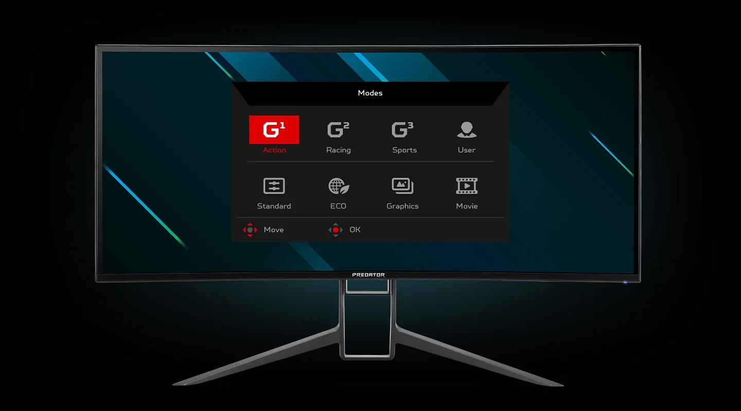 Màn hình Acer Predator X34 S - 34 inch - WQHD - IPS Cong - 180HZ - New