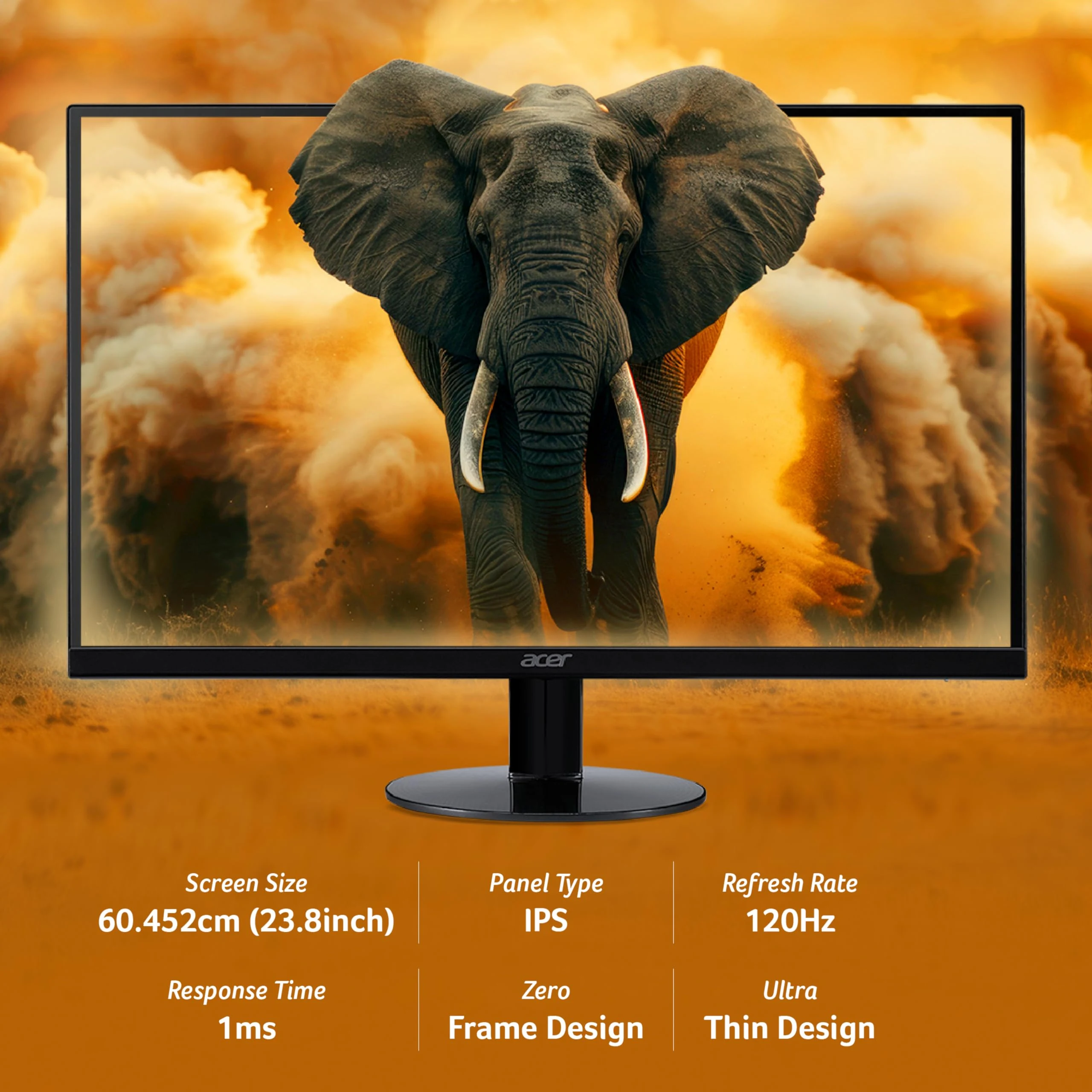 Màn hình Acer SA240Y - 23,8 inch - FHD - IPS - 75HZ - New