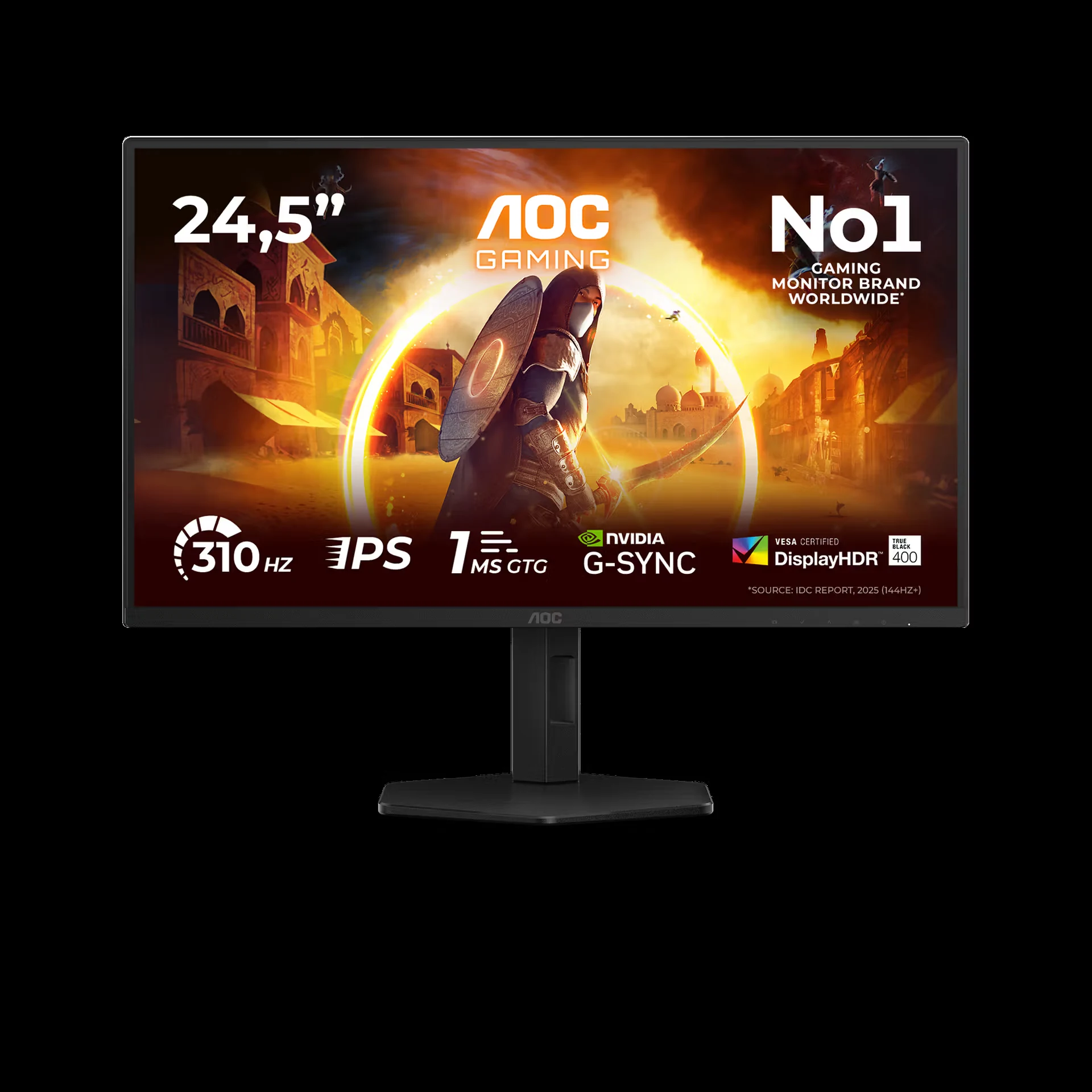 Màn hình AOC 25G4SXU - 24,5 inch - FHD - Fast IPS - 310HZ - New