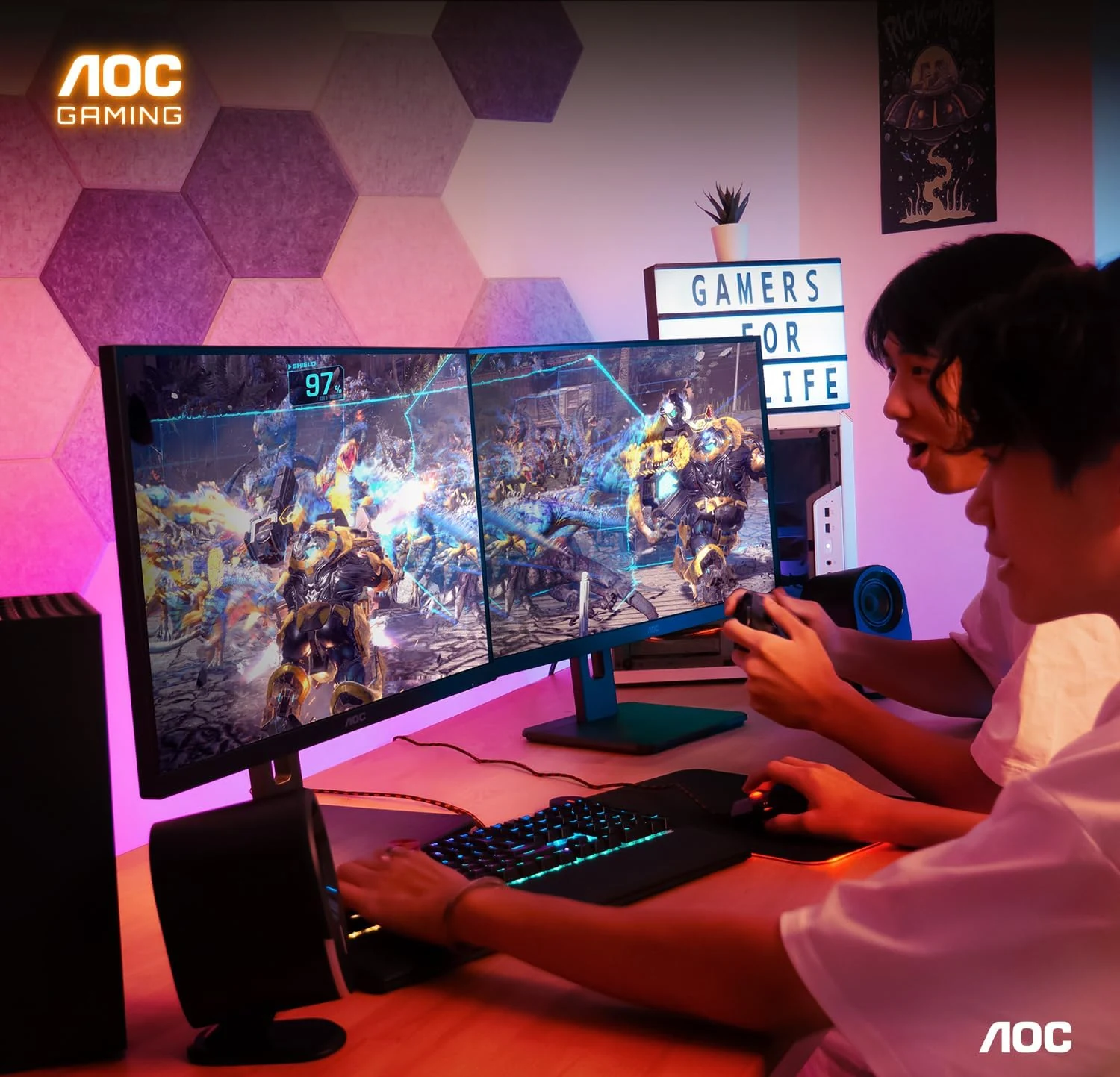 Màn hình AOC 27G15N - 27 inch - FHD - VA - 180HZ - New