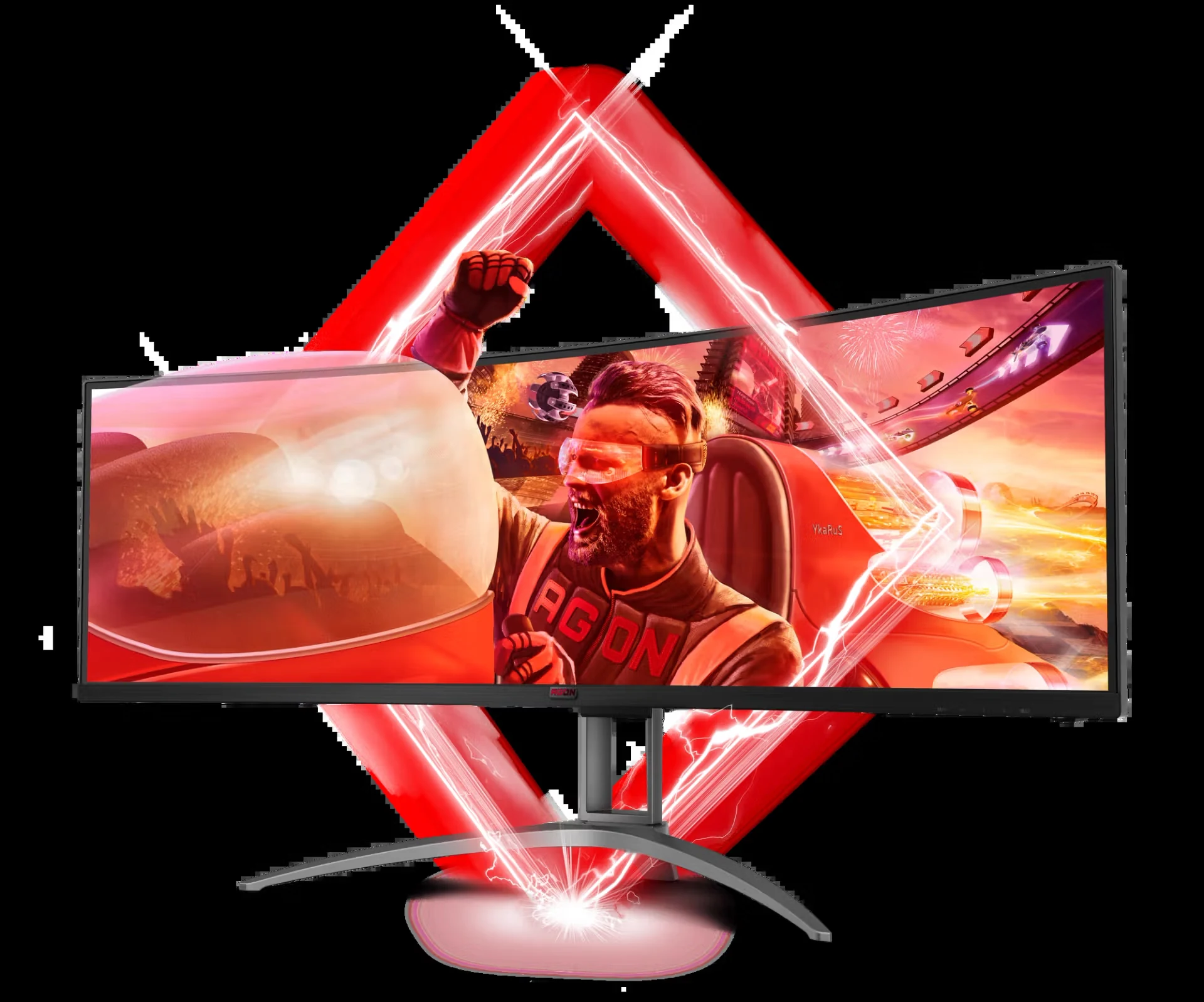Màn hình AOC AGON AG493UCX - 49 inch - DQHD - VA Cong - 120HZ - New