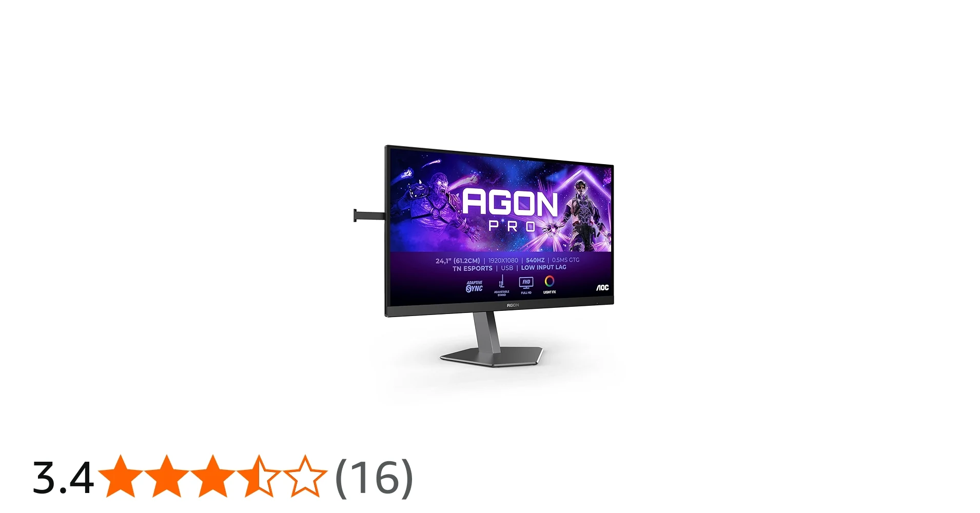Màn hình AOC AGON PRO AG246FK - 24,1 inch - FHD - TN - 540HZ - New