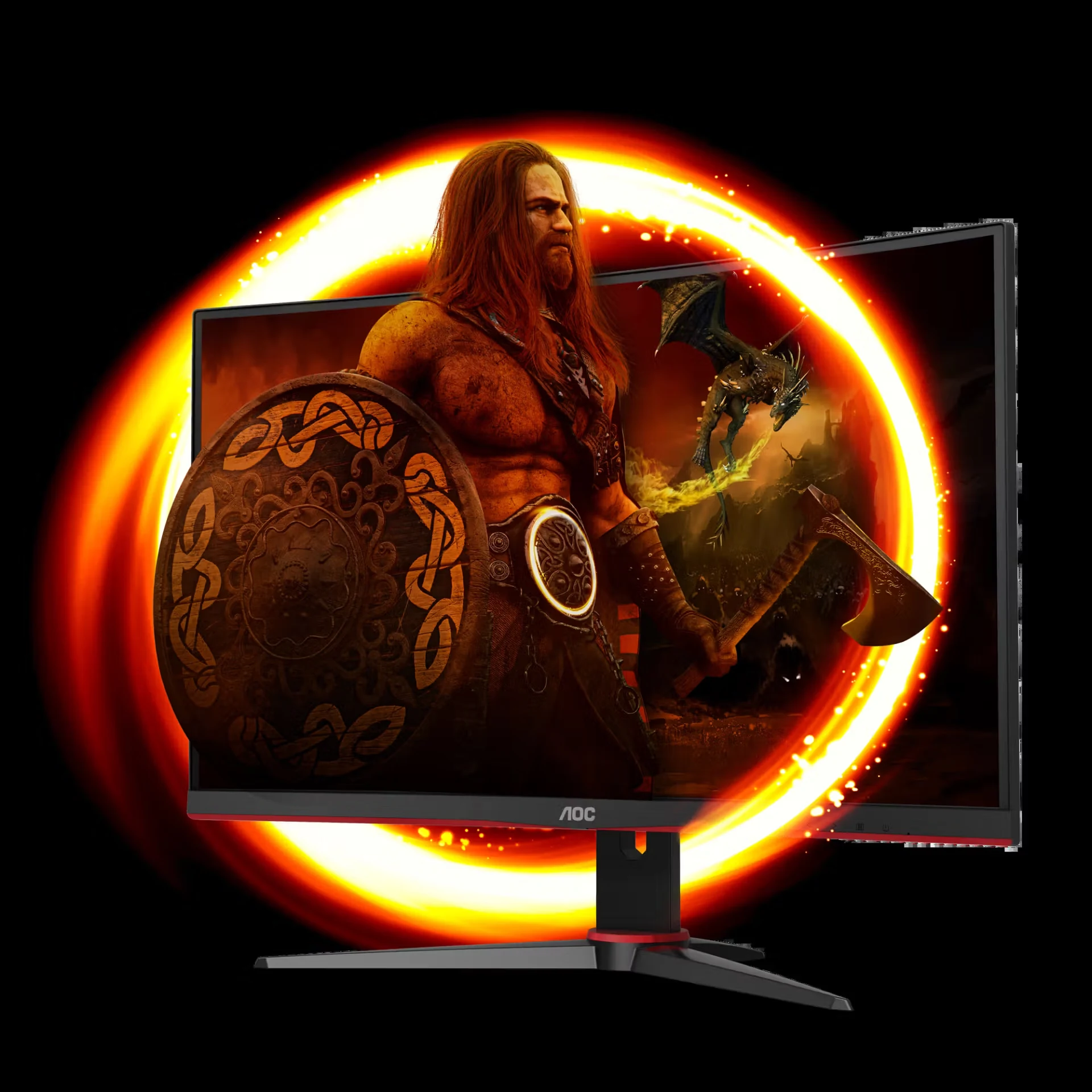 Màn hình AOC C24G2AE - 23,6 inch - FHD - VA Cong - 165HZ - New