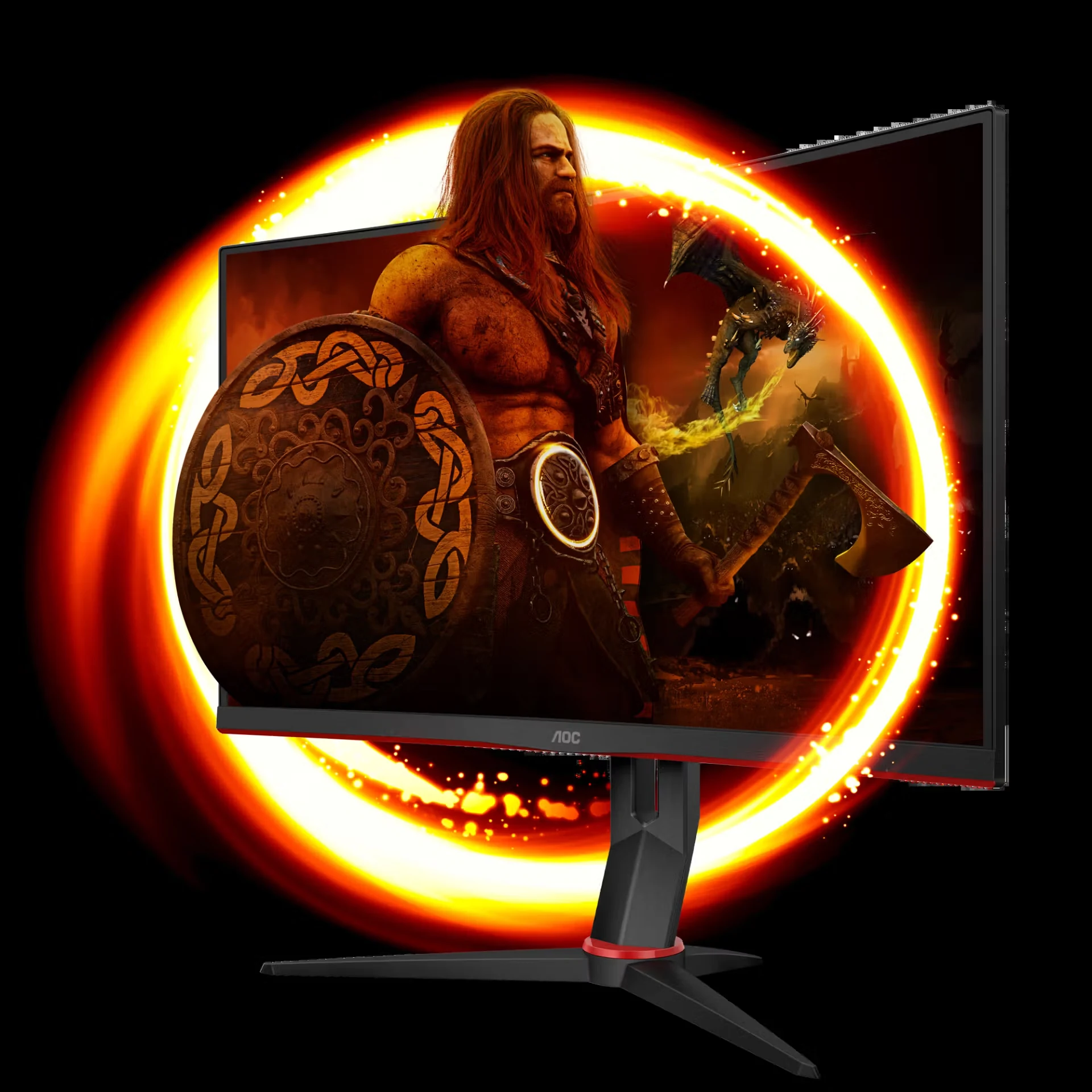 Màn hình AOC C24G2U - 23,6 inch - FHD - VA Cong - 165HZ - New