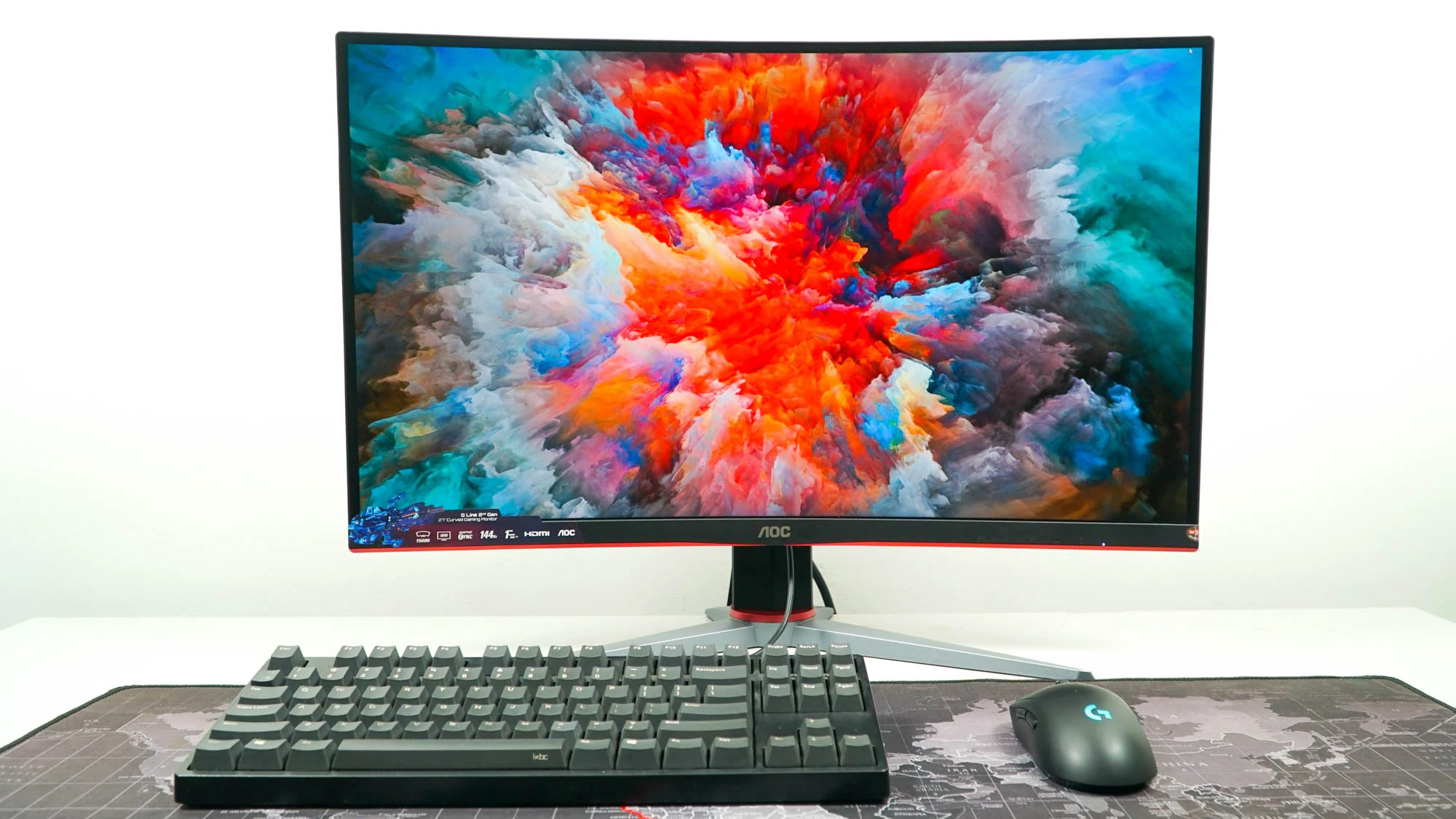Màn hình AOC CQ27G2 - 27 inch - QHD - VA Cong - 144HZ - New