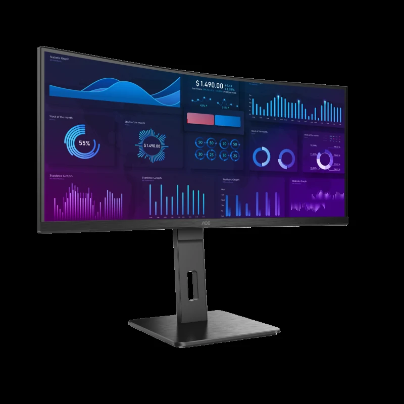 Màn hình AOC CU34G2X - 34 inch - WQHD - VA Cong - 144HZ - New