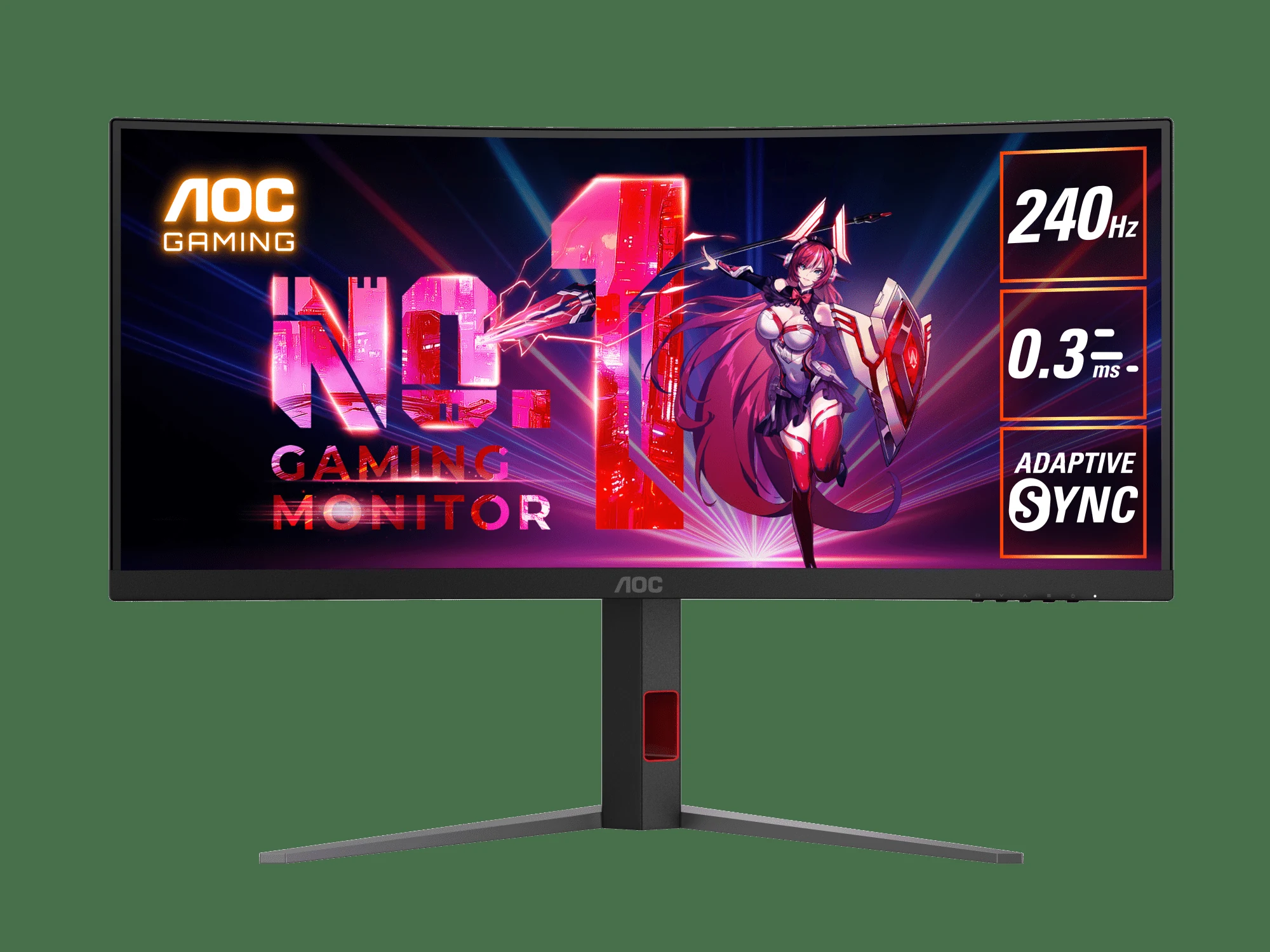 Màn hình AOC CU34G4Z - 34 inch - WQHD - VA Cong - 240HZ - New