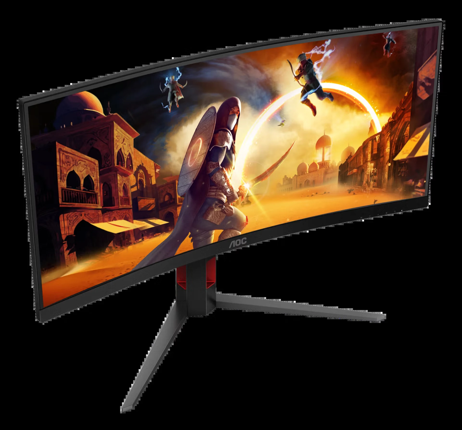 Màn hình AOC CU34P2A - 34 inch - WQHD - VA Cong - 100HZ - New