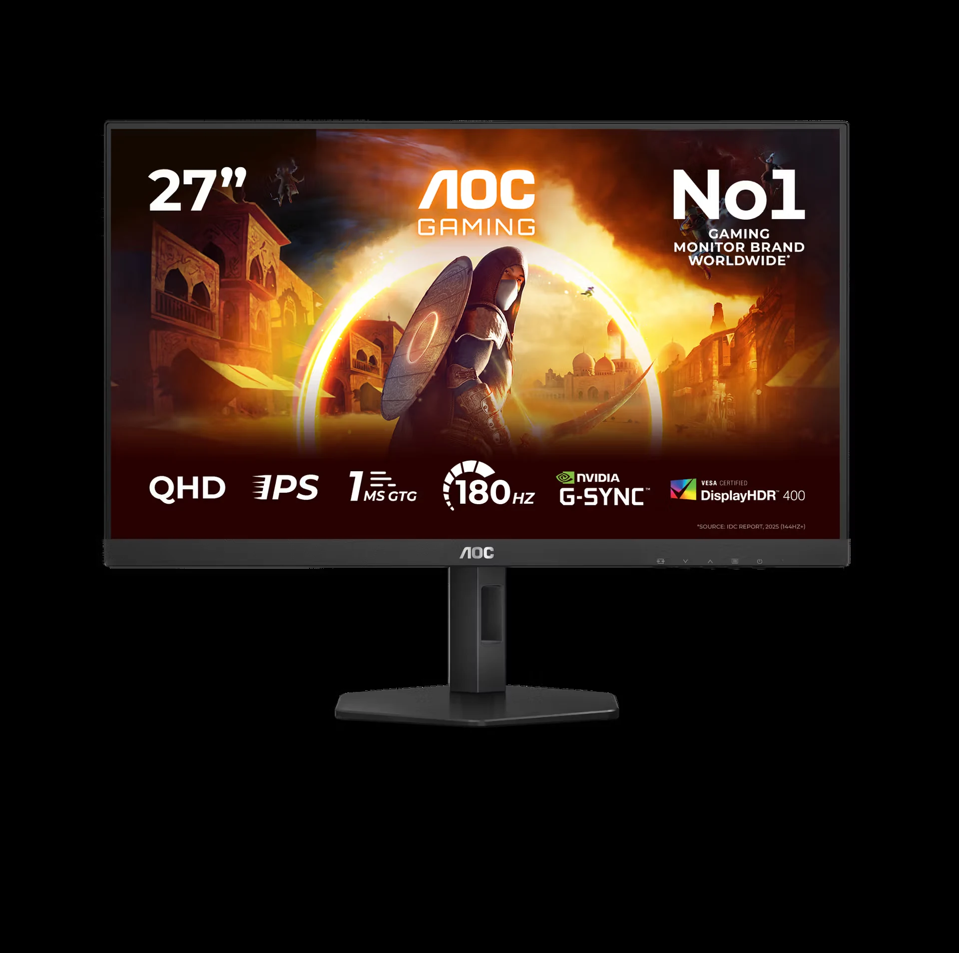 Màn hình AOC Q27G4X - 27 inch - QHD - Fast IPS - 180HZ - New