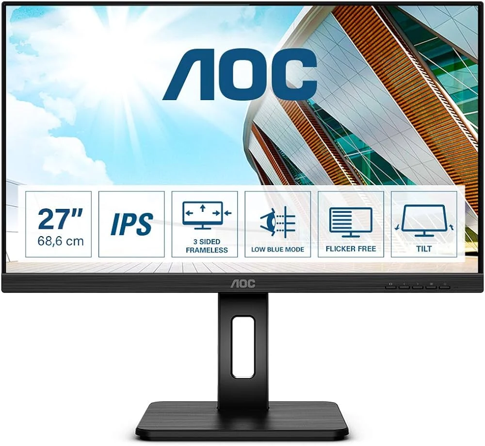 Màn hình AOC Q27P2Q - 27 inch - QHD - IPS - 75HZ - New