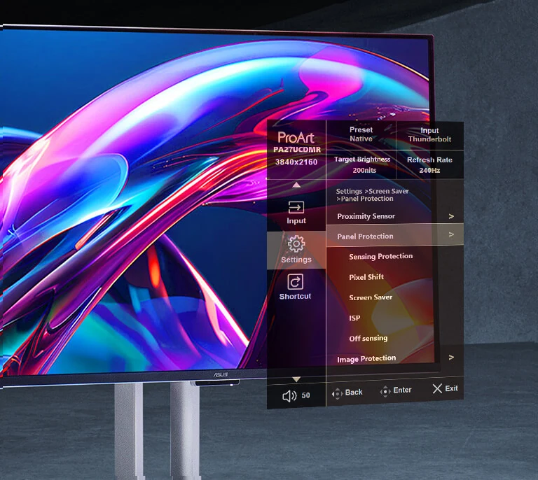 Màn hình Asus ProArt Display OLED PA27UCDMR - 26,5 inch - 4K UHD - QD-OLED - 240HZ - New