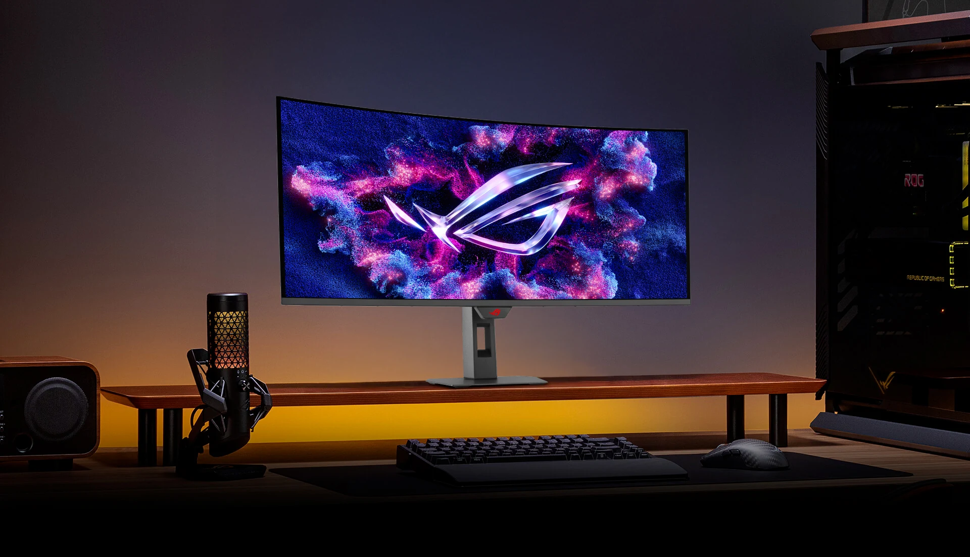 Màn hình Asus ROG Strix OLED XG34WCDMS - 34 inch - WQHD - QD-OLED Cong - 280HZ - New