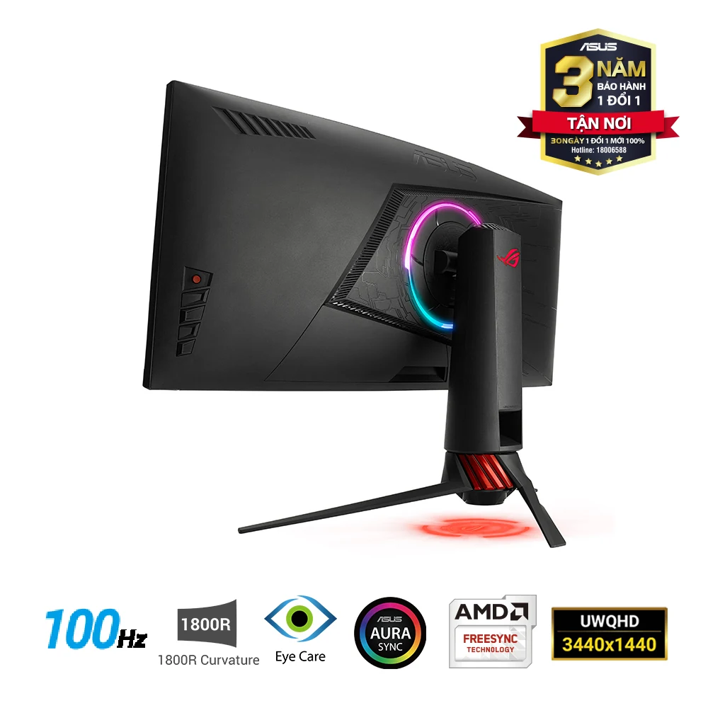 Màn hình Asus ROG Strix XG35VQ - 35 inch - UWQHD - VA Cong - 100HZ - New