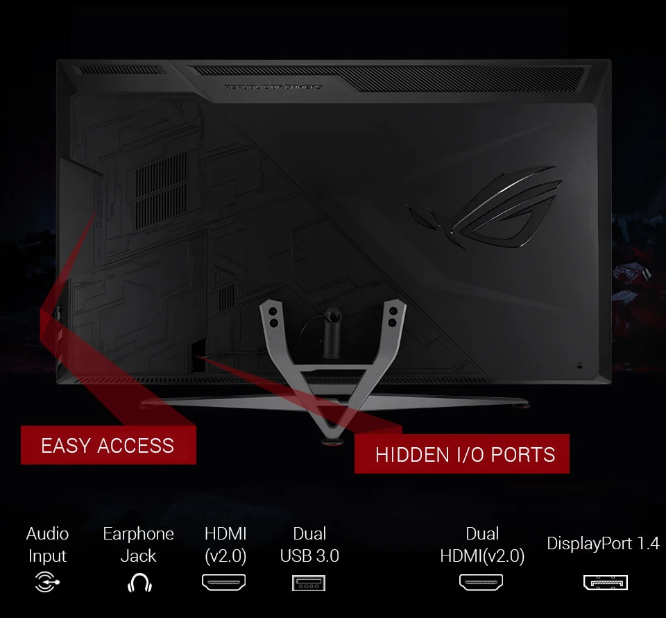 Màn hình Asus ROG Strix XG438QR - 43 inch - 4K UHD - VA - 120HZ - New