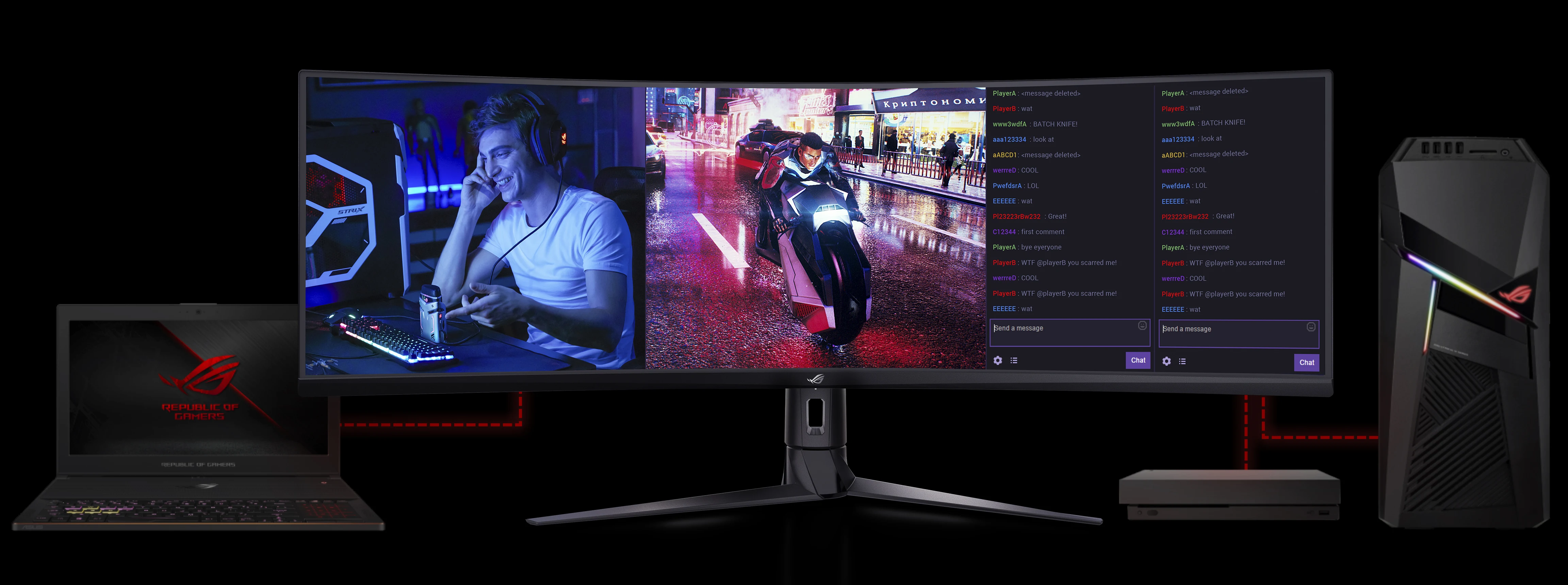 Màn hình Asus ROG Strix XG49WCR - 49 inch - DQHD - VA Cong - 165HZ - New