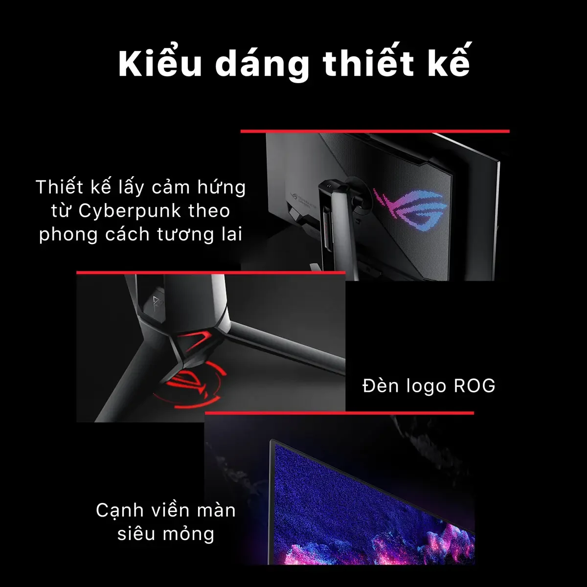 Màn hình Asus ROG Swift OLED PG32UCDMR - 31,5 inch - 4K UHD - QD-OLED - 240HZ - New