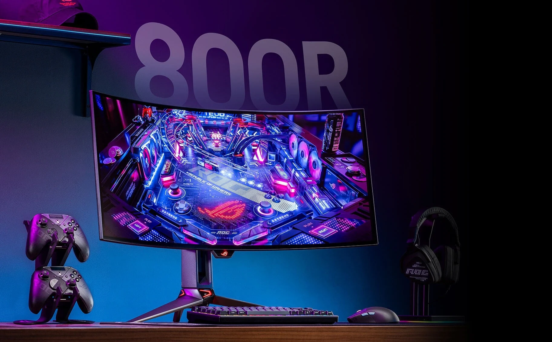 Màn hình Asus ROG Swift OLED PG34WCDM - 34 inch - WQHD - OLED Cong - 240HZ - New