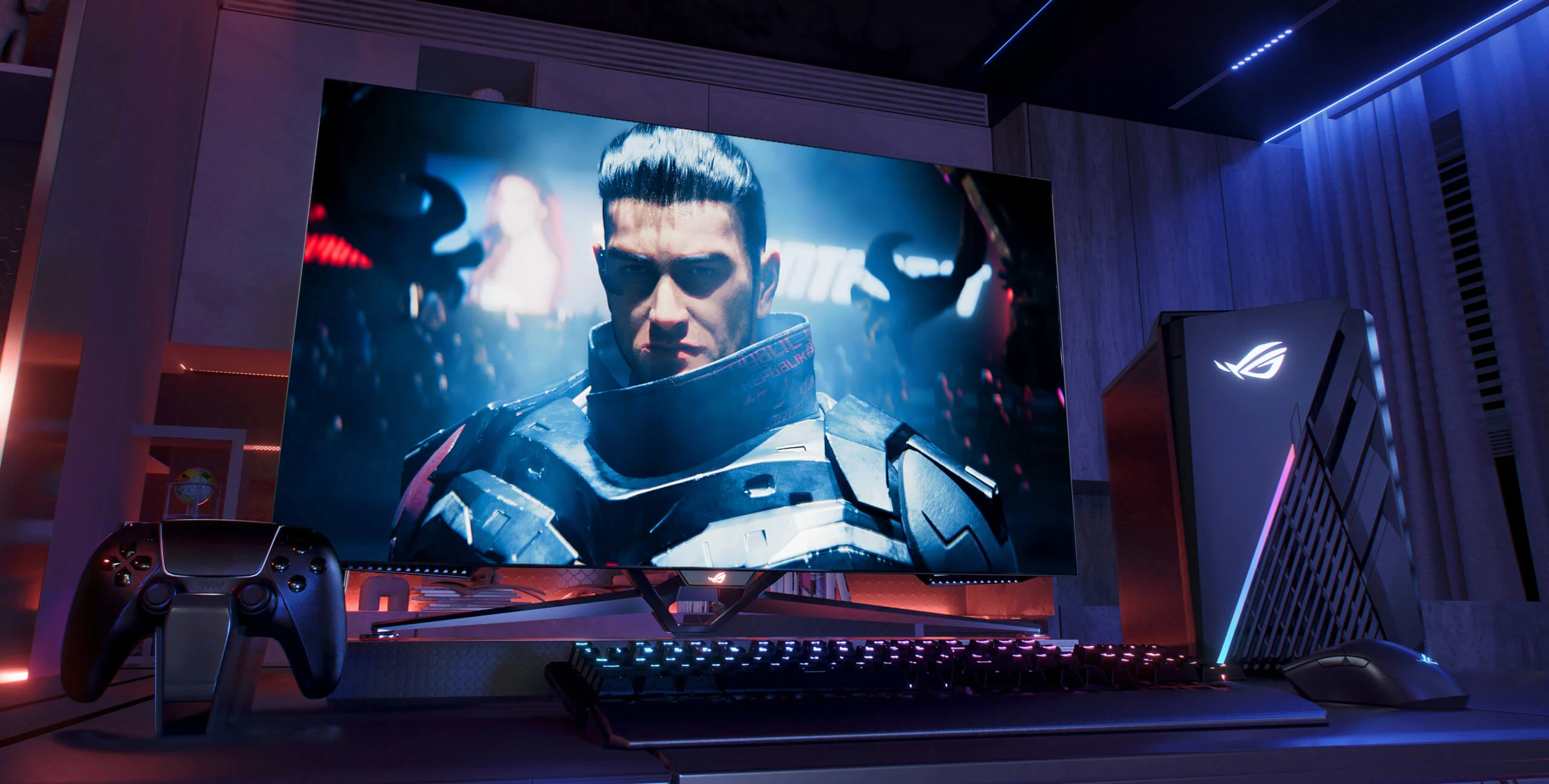 Màn hình Asus ROG Swift OLED PG42UQ - 41,5 inch - 4K UHD - OLED - 138HZ - New