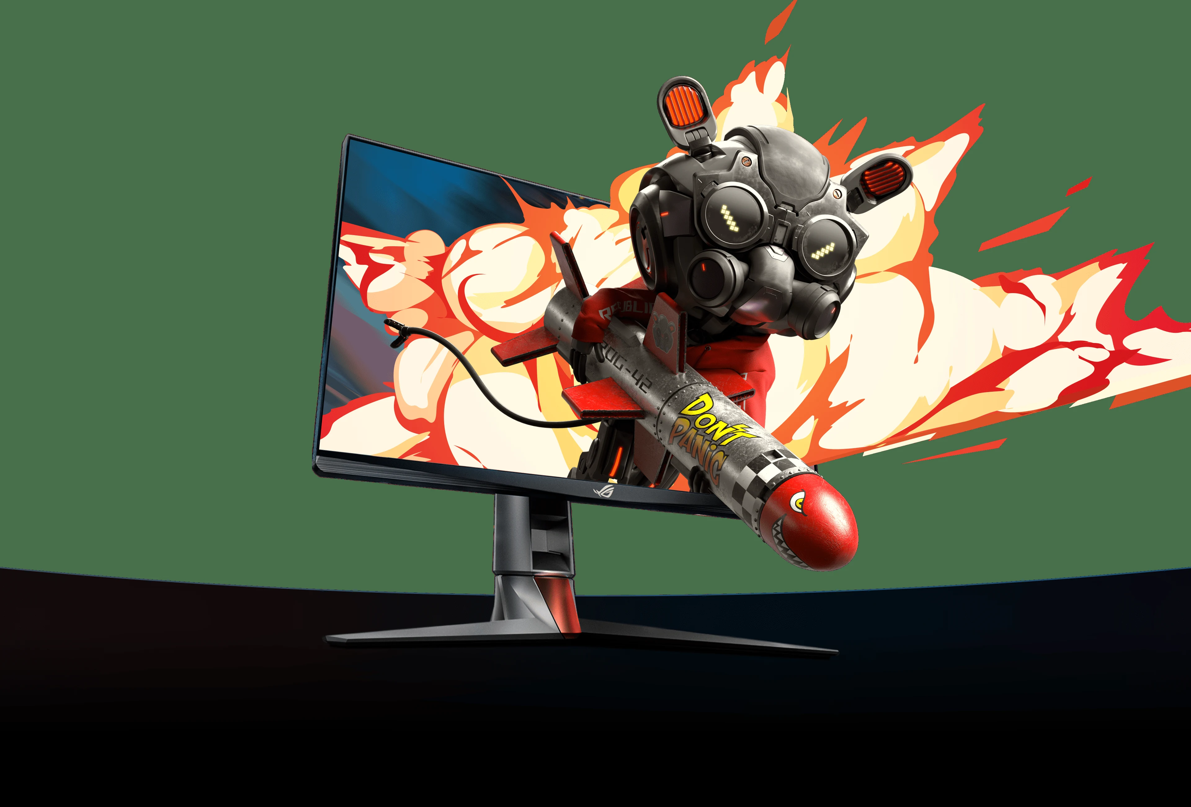 Màn hình Asus ROG Swift PG27AQN - 27 inch - QHD - Fast IPS - 360HZ - New