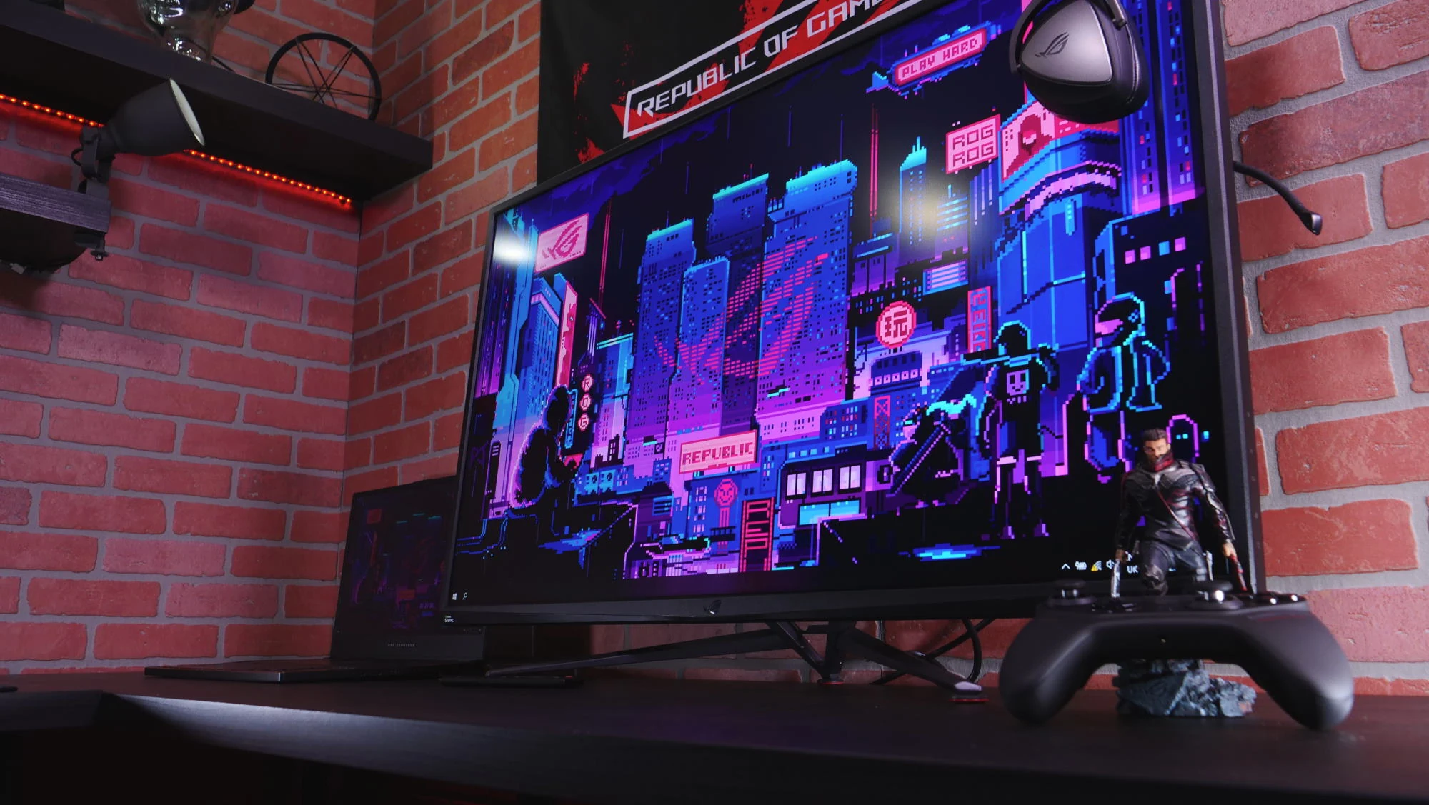 Màn hình Asus ROG Swift PG43UQ - 43 inch - 4K UHD - VA - 144HZ - New