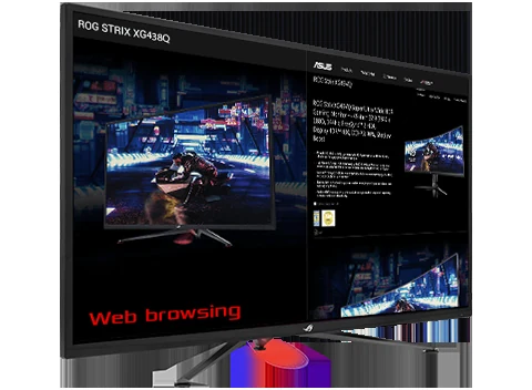 Màn hình Asus ROG Swift PG43UQ - 43 inch - 4K UHD - VA - 144HZ - New