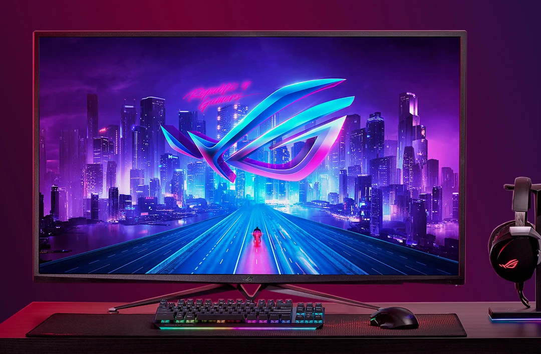 Màn hình Asus ROG Swift PG43UQ - 43 inch - 4K UHD - VA - 144HZ - New