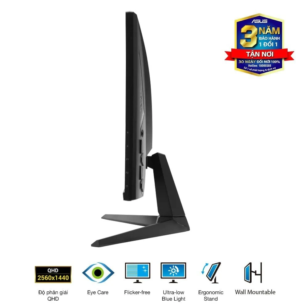 Màn hình Asus TUF GAMING VG27AQML5A-W - 27 inch - QHD - Fast IPS - 300HZ - New