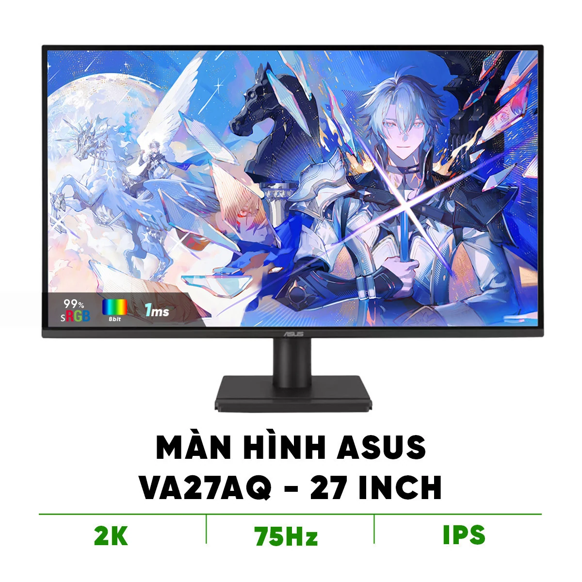 Màn hình Asus VA27AQ - 27 inch - QHD - IPS - 75HZ - New