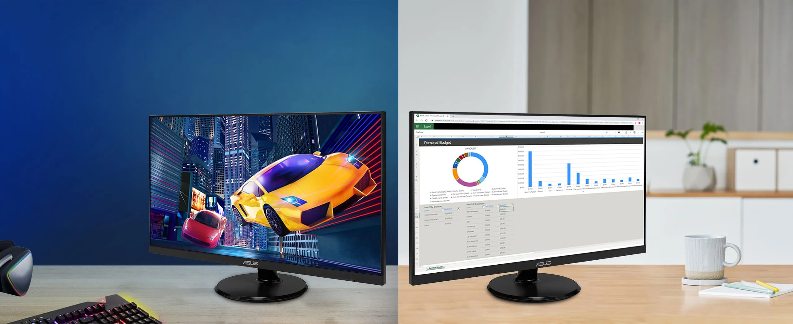 Màn hình Asus VA27DQF - 27 inch - FHD - IPS - 100HZ - New