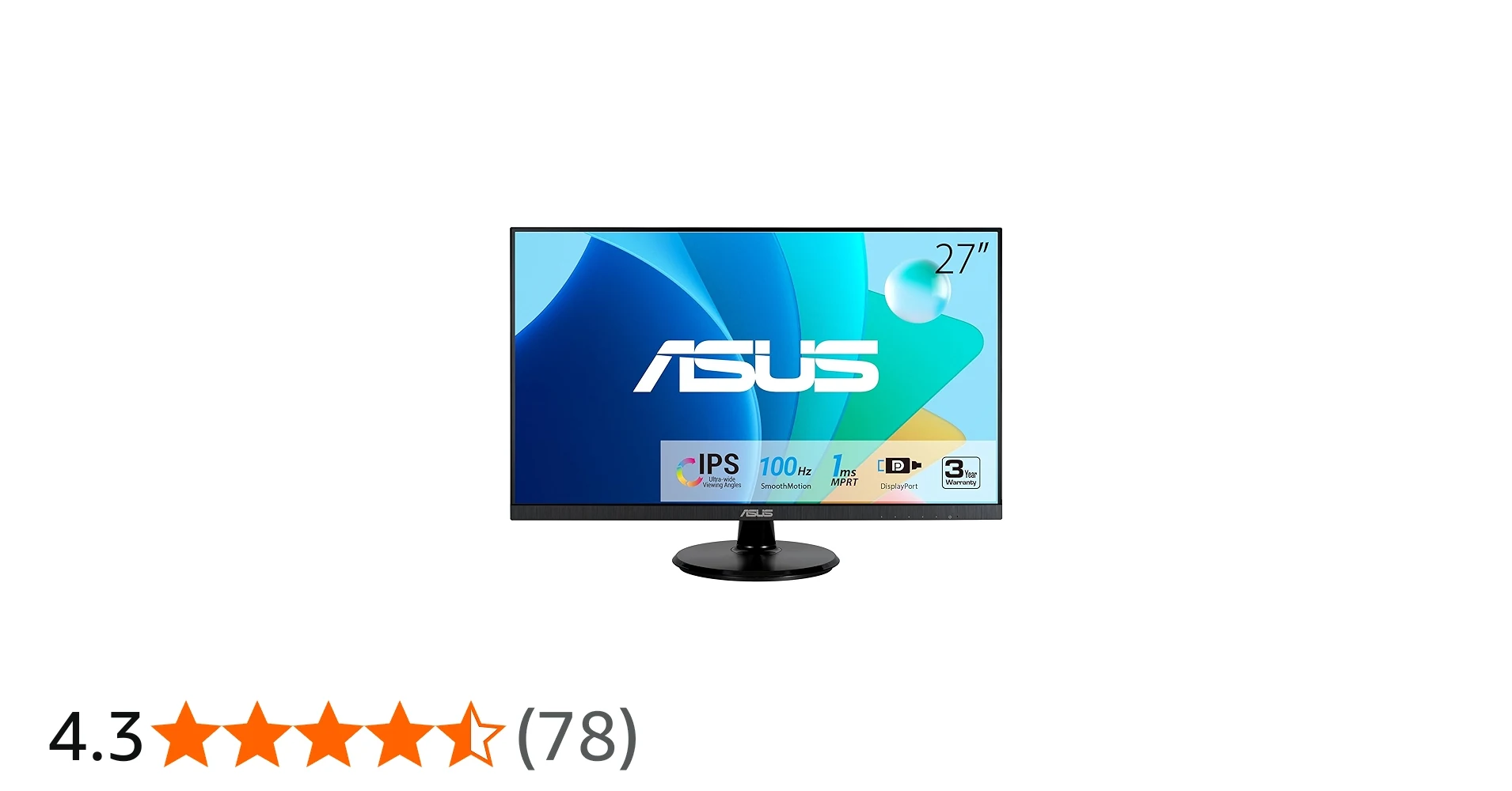 Màn hình Asus VA27DQF - 27 inch - FHD - IPS - 100HZ - New