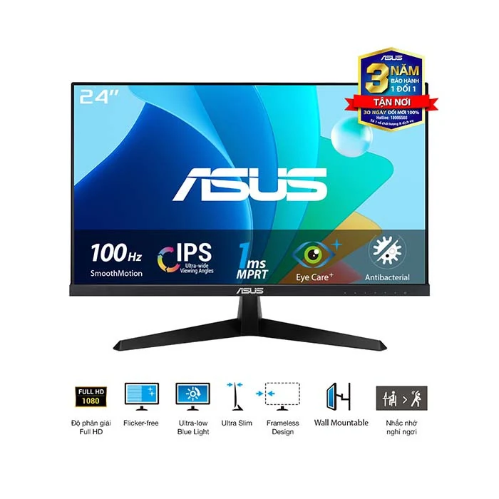 Màn hình Asus VY249HF - 23,8 inch - FHD - IPS - 100HZ - New