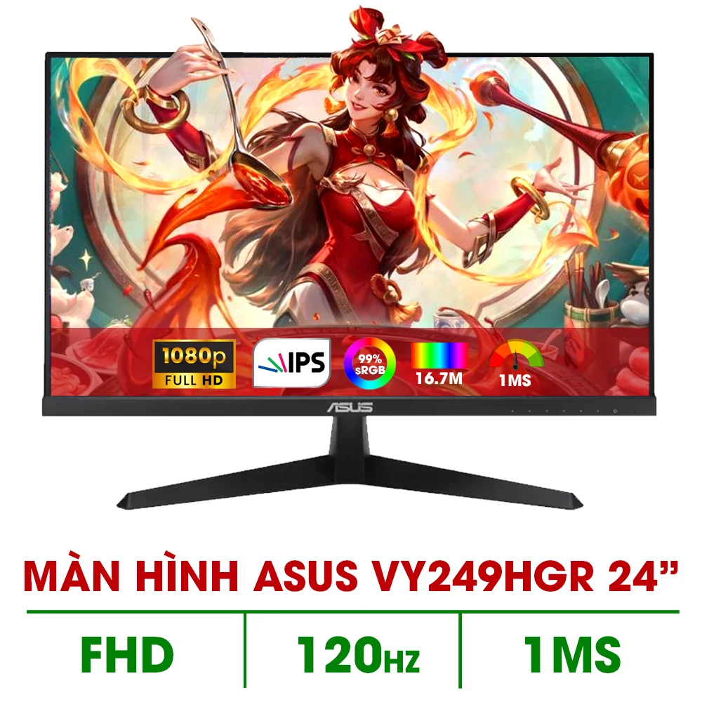 Màn hình Asus VY249HGR - 23,8 inch - FHD - IPS - 120HZ - New