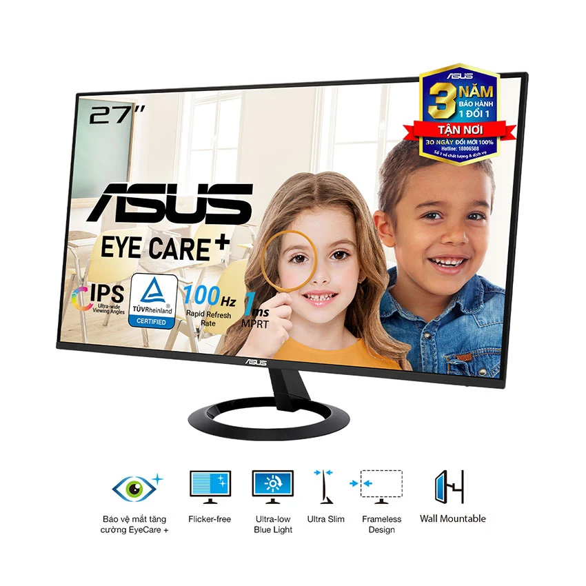 Màn hình Asus VZ27EHF - 27 inch - FHD - IPS - 100HZ - New