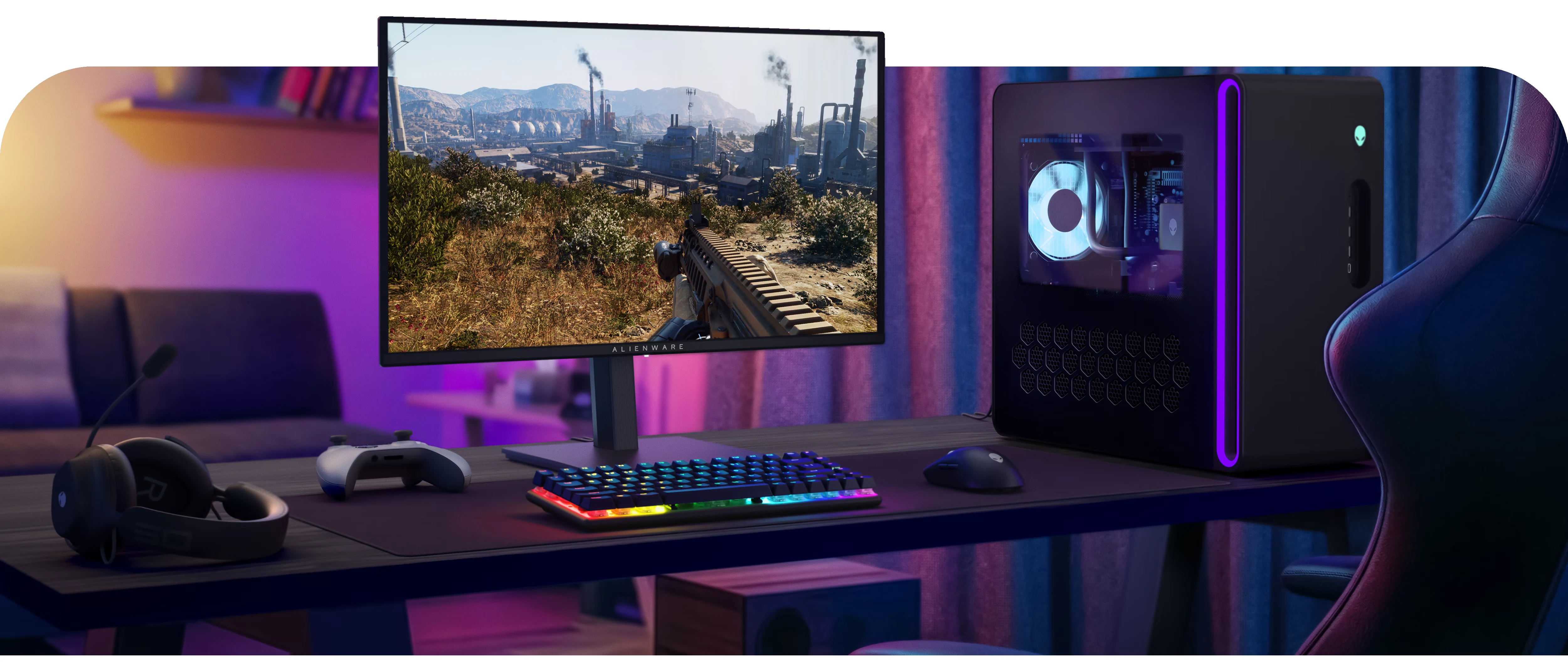 Màn Hình Dell Alienware AW2726DM - 26,5 inch - QHD - QD-OLED - 240HZ - New