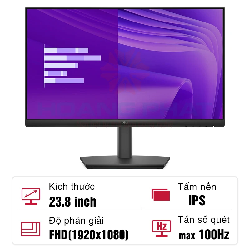 Màn Hình Dell Pro E2425HSM - 23,8 inch - FHD - IPS - 100HZ - New