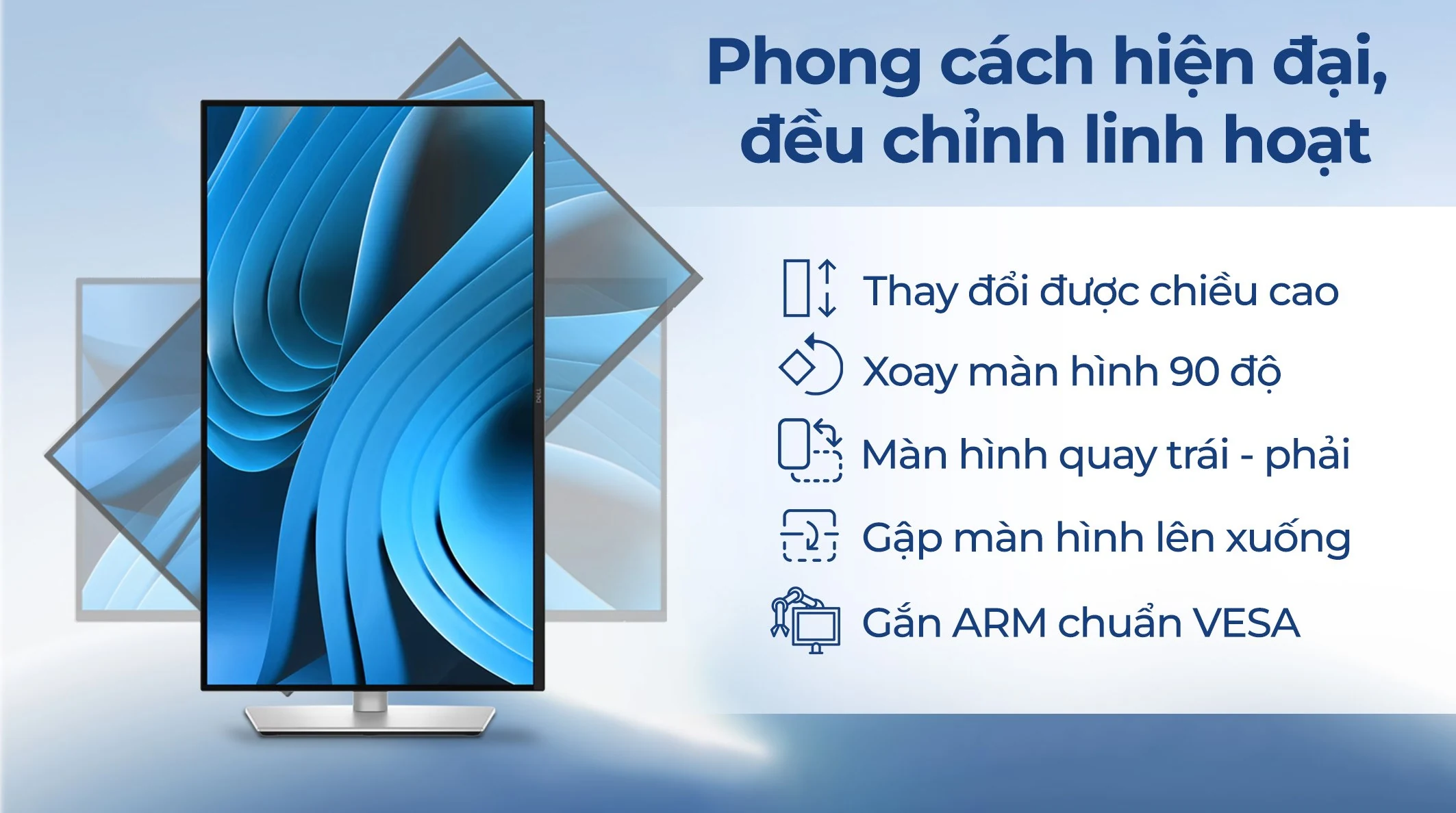 Màn Hình Dell Pro Plus P2725D - 27 inch - QHD - IPS - 100HZ - New