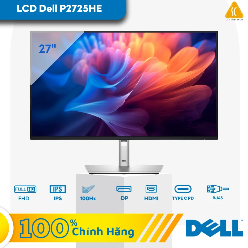 Màn Hình Dell Pro Plus P2725HE - 27 inch - FHD - IPS - 100HZ - New