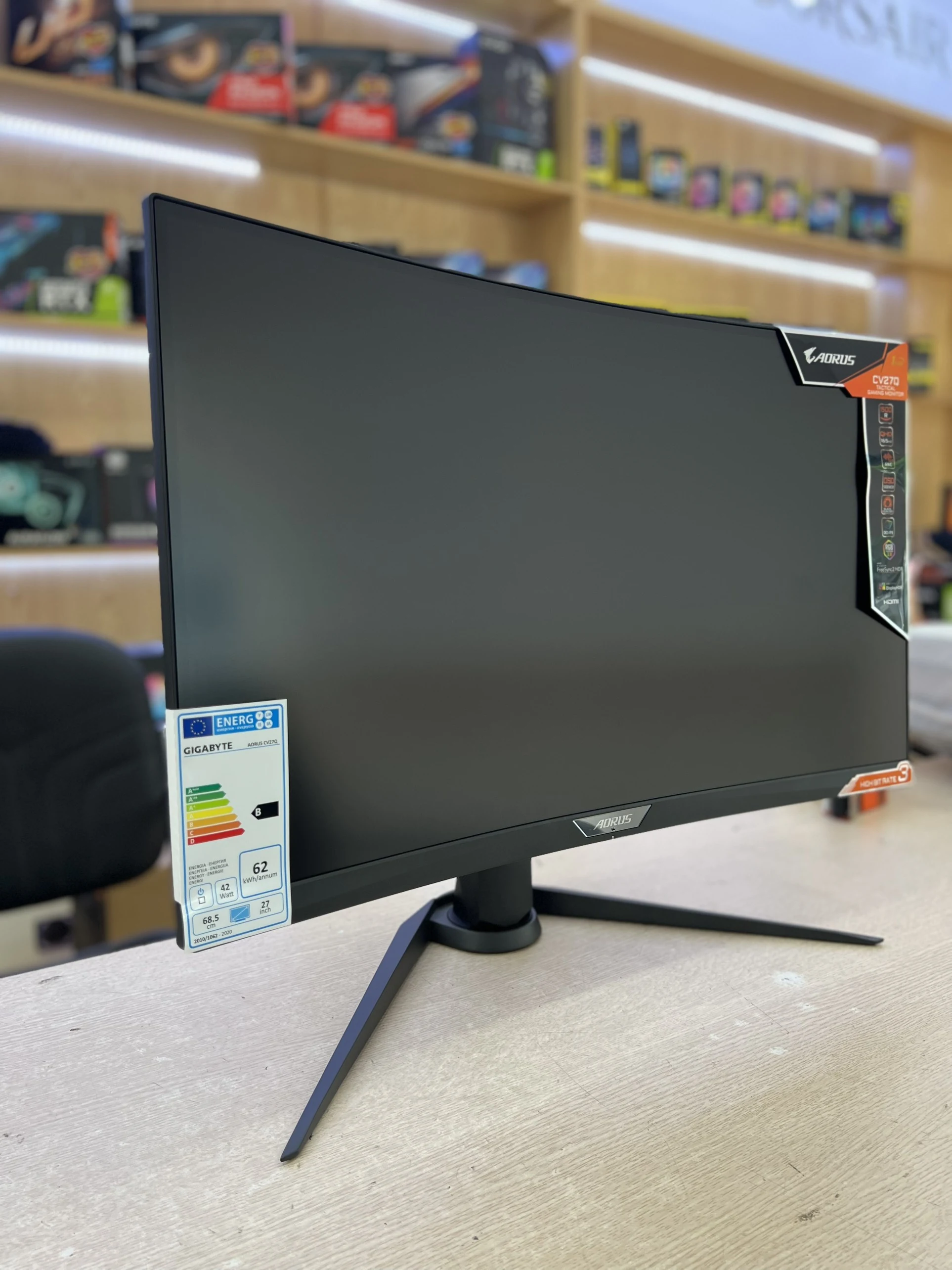 Màn hình Gigabyte AORUS FI27Q-P - 27 inch - QHD - IPS - 165HZ - New